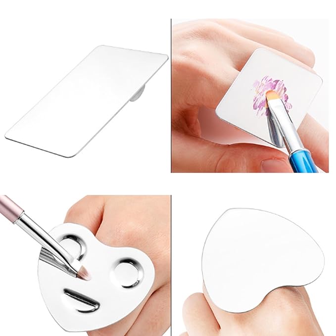 Makeup Mixing Stainless Steel For Mixing Eye Eyelash Nail Art Designs Makeup Mixing For Makeup Mixing With Spatula