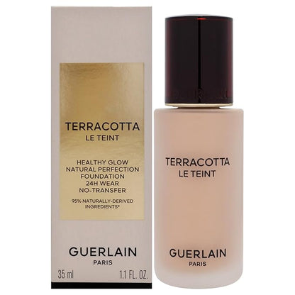 Terracotta Le Teint Foundation - 1W Warm by Guerlain for Women - 1.1 oz Foundation