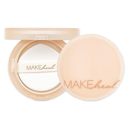 [Makeheal] 1.P.L Cushion with SPF 40 PA++, Conceal Blemishes and Reduce Redness, A Full and All-Day Wear Coverage with a Lightweight Formula & Semi Matte Finish, Korean Beauty & Skincare (19N - Purity)