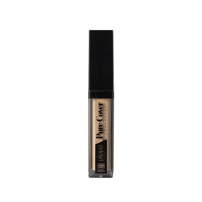 Pippa of London Pure Cover Full Coverage Concealer - Moisturising Colour Corrector Concealer - Matte Finish Under Eye Concealer - Long-Lasting Liquid Concealer - Lightweight Oil-Free Scar Concealer