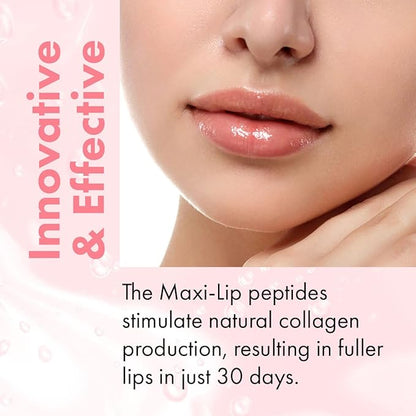 SORME Treatment Cosmetics LipThick Plumping Gloss for Shiny and Fuller Looking Lips | Doll Shade