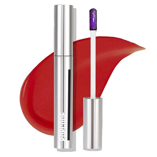 Peel Off Lip Stain - Long Lasting, Transfer Proof and Waterproof Tattoo Lip Tint, Matte Finish Lip Stain Peel Off, Infused with Vitamin E & Algin & Hydroxyacetophenone, #011 Vintage Red