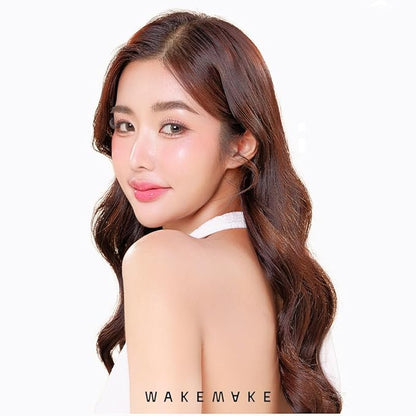 Water Velvet Cover Foundation 30ml, Wakemake Foundation Brush, Wakemake Defining Cover Concealer Set, Korean Glass Skin Foundation 0.34 Fl Oz (Pack of 3) (22 NEUTRL)