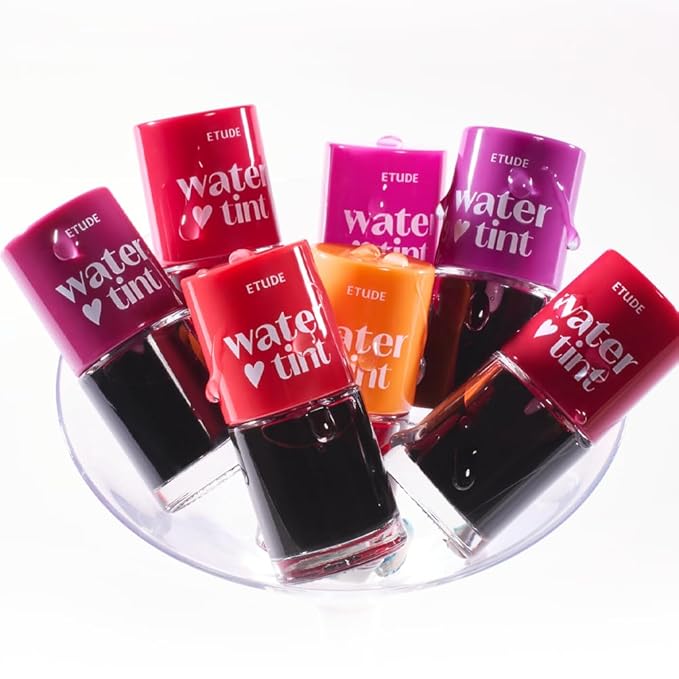 ETUDE Dear Darling Water Tint lip stain - Grape Ade + Strawberry Ade (2 pcs)
