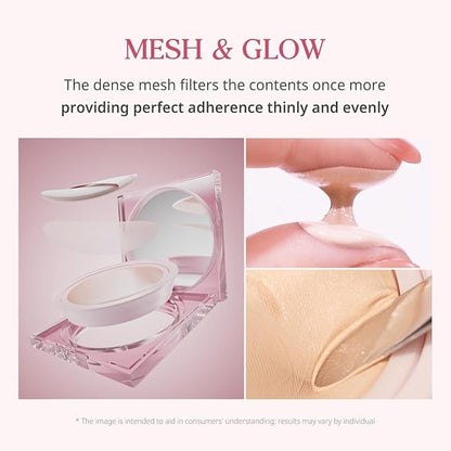 CLIO Kill Cover Mesh Glow Linen Cushion Foundation [2 Refill Included]