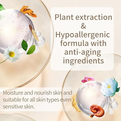 Catkin Phoenix Cushion Foundation Buildable Coverage Anti-Aging Serum Makeup, Sheer Satin Finish, Refill Included, Light Beige 0.46 Oz x 2, C03 VANILLA