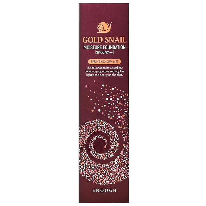 Enough Gold Snail, Moisture Foundation, SPF 30 PA++, #13, 3.38 fl oz (100 ml)