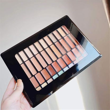 VERONNI Concealer Palette 50 Color Professional Cream Contour Makeup Cosmetic Palette Salon and Daily Use Contouring Foundation Kit (50 color concealer)