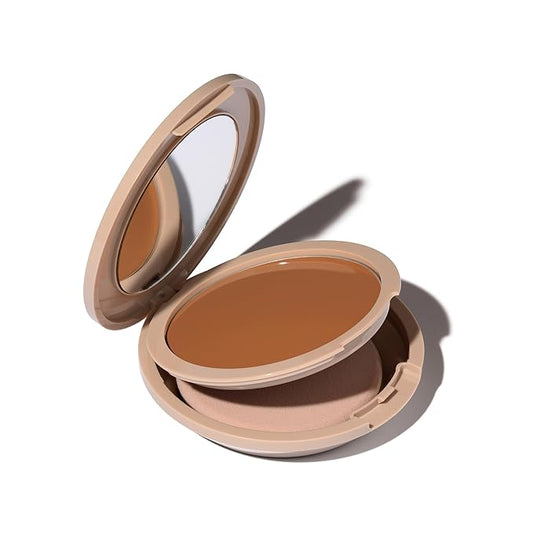 Foundation by No Makeup Makeup | Conceal & Correct with Long-Lasting, Buildable Formula & Lightweight Soft Finish | Cruelty-Free, Vegan, Fragrance-Free | Mocha