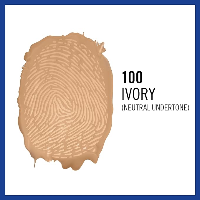 Rimmel London Match Perfection Foundation Spf20 100 Ivory 30ml