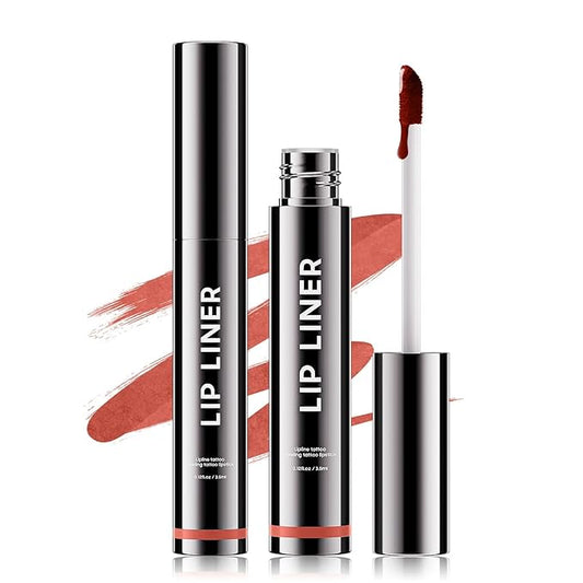 OETUIOW Lip Stain Peel Off, Waterproof and Transfer-Proof Long-Lasting Lip Tint, Matte Finish Peel Off Lip Stain, Rose