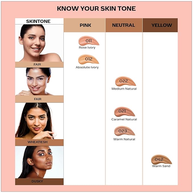 Faces Canada 3-in-1 Matte Foundation with SPF 30 | Lightweight Hydrating Formula with Aloe Vera & Vitamin C | Long-Lasting Medium Coverage Makeup & Sun Protection | 0.51 Fl Oz (15ml)