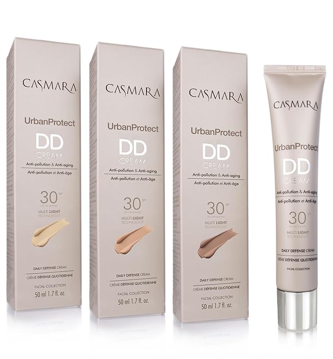 Casmara DD Cream Urban Protect 50 ml Anti-Pollution Anti-Aging Moisturizer SPF 30 (Dark)