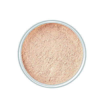 ARTDECO Mineral Powder Foundation - soft ivory – loose setting powder for a smooth & matte finish - medium coverage - perfect for sensitive & oily skin - makeup with zinc & magnesium - vegan - 0.53 Oz