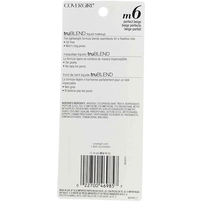Covergirl Trublend Liquid Makeup, Perfect Beige, 5 Ounce
