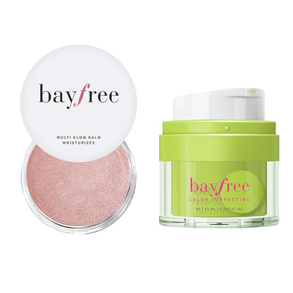 Cream Blush for Cheeks, Face Makeup, Hydrating, Lightweight, Blendable Color Vegan & Cica Tiger Grass Color Correcting Treatment Reduces Redness, Long-Wearing Coverage
