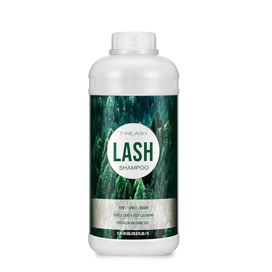 Lash Shampoo, Eyelash Cleanser for Extensions, 33.6 Fl Oz, Safe Makeup Remover, Non-irritating or Burning Formula, Eyelid Foaming Cleanser for Professional Salon and Home Use