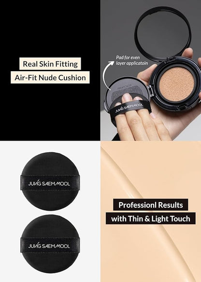 [JUNGSAEMMOOL OFFICIAL] Essential Skin Nuder Long Wear Cushion (Refill included) (Fair Light)