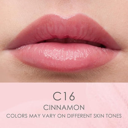 CATKIN Lip Balm Color Tinted Changing Lipstick Ultra Hydrating Lip Moistrurizer Chapstick with Vitamin E Nourishing For Cracked & Dry Lips 0.12 oz 2pcs (06+16)