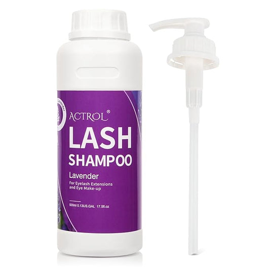 Lavender Lash Wash 500ml Foam Cleanser