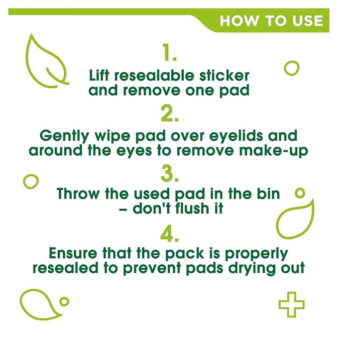 Simple Kind To Eyes Eye Make Up Remover Pads 30 Pieces