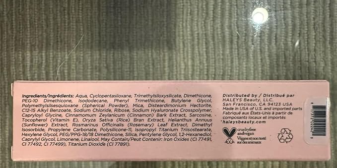 HALEYS Re-form Luminous Skin Foundation, VEGAN + CRUELTY-FREE, Blurs, Conceals, Blendable, Buildable Med-to-Full Coverage, Weightless, Oil-free, All-Day Wear, Hyaluronic Acid, All skin types (2.15)