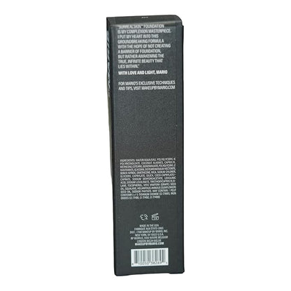 MAKEUP BY MARIO SurrealSkin Liquid Foundation, Liquid Formula, Vegan, Long-wearing coverage, Hydrating, Natural Finish, Size 30 mL (24N - dark with neutral undertone)