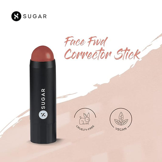 SUGAR Face Fwd Corrector Stick - 02 Onward Orange (Orange) Longlasting Formula, Lightweight