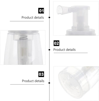 Dry Powder Sprayer Barber Powder Spray Bottle Empty Travel Cosmetic Blower for Hair Salon Home Beauty
