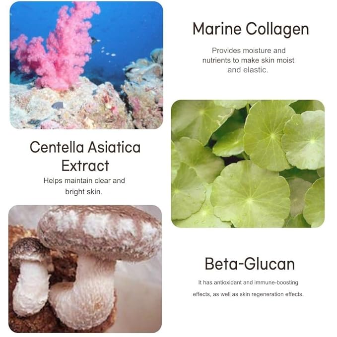 ENOUGH Premium 8 Peptide Two Way Cake SPF50, Korean Makeup Setting Powder Foundation, Face Powder with Collagen, Tattoo Cover Up - Refill Including (#13 Light beige, 0.39 oz)