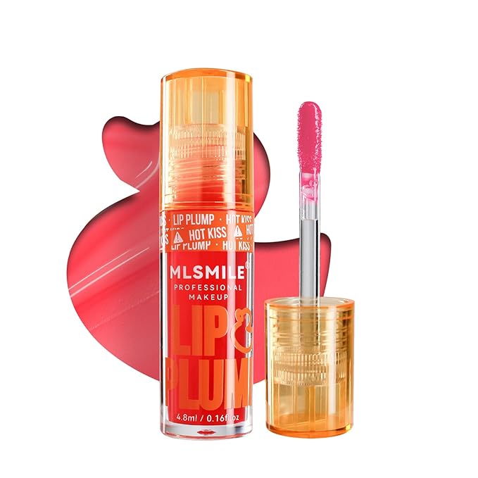 Hydrating Lip Oil,Duck Lip Plumper Gloss,Fat Lip Oil Lip Glaze,Glitter Shine Primer Lip Clear Plumping Lip Gloss,High Pigment No Sticky Sexy Lip Gloss, Lip Plumper Gloss Make Lips Fuller(03)