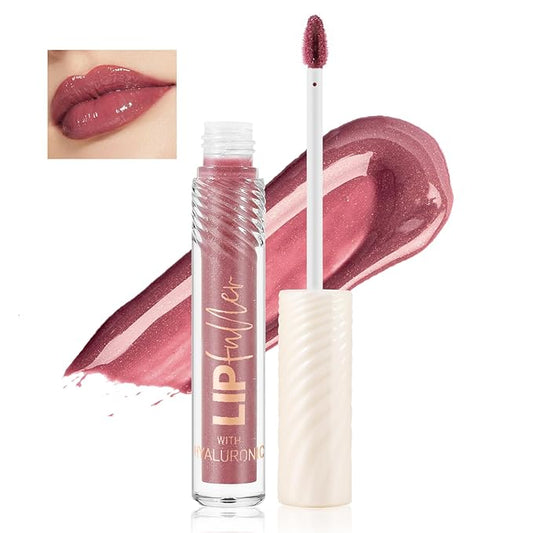 Glitter Lip Gloss, Clear Lip Glow Gloss, Hydrating And Moisturizing, Lip Gloss For Women With High Shiny Finish