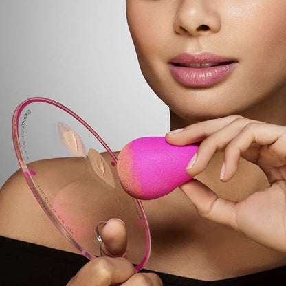 Beautyblender® | Surface Simple Portable Clear Beauty Blender Makeup Mixing Palette, Mix and Match Foundations and Creams, Includes Mixing Makeup Wand