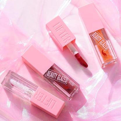 Beauty Glazed Hot & Spicy Rich Lip Gloss & Plumping Lip Oil with Chili Extract – Ultra‐Hydrating, Long‐Lasting Gloss & Sensual Plump Formula for Bold, Moisturized Lips (104# GHILI, 1)