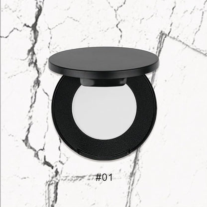 Flawless Pressed Powder, Setting Powder Makeup, Longwear Face Powder Foundation, Smooth Complexion, Portable Compact Long-Lasting Matte Finish 01