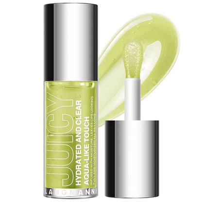 Jolilab Lip Oil, Hydrating Lip Glow Oil Plumping Glass Finish Moisturizing Lip Gloss Lip Tint Extract Lip Oil Tinted for Dry Lip and Lip Care