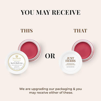 Organic Creamy Matte 3 in 1 Lip & Cheek Tint, Blush For Women - SLS,Chemical & Paraben Free - 0.14 fl. oz. (Pink Forever)