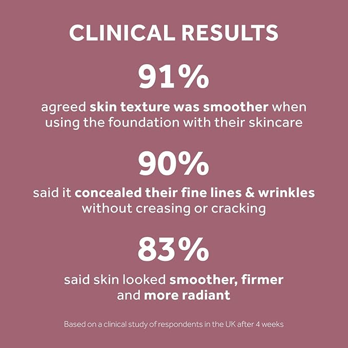 No7 Lift & Luminate Triple Action Serum Foundation - Liquid Makeup with SPF 15 for a Dewy, Glowy Base - Radiant Formula for Mature Skin - Umber (1 Fl Oz)