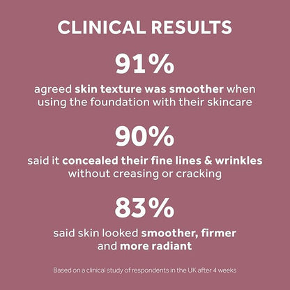 No7 Lift & Luminate Triple Action Serum Foundation - Liquid Makeup with SPF 15 for a Dewy, Glowy Base - Radiant Formula for Mature Skin - Umber (1 Fl Oz)