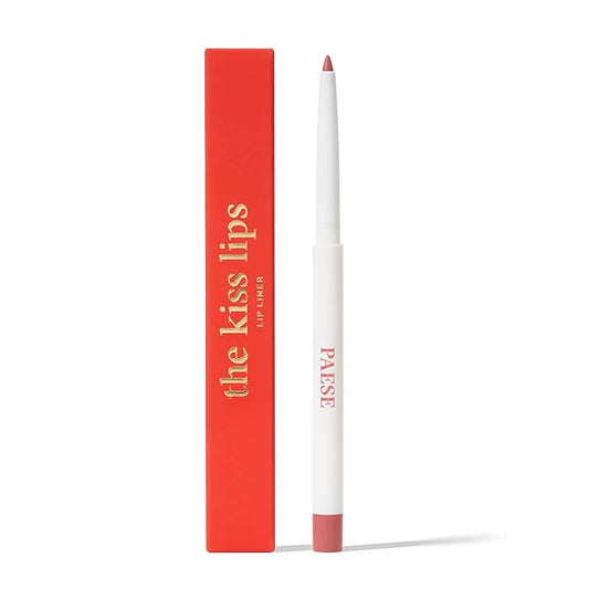 Paese Kiss Lips Lip Liner, formula enriched with Vitamin E, Soft Matte Effect (02 Nude Coral, 0.3)