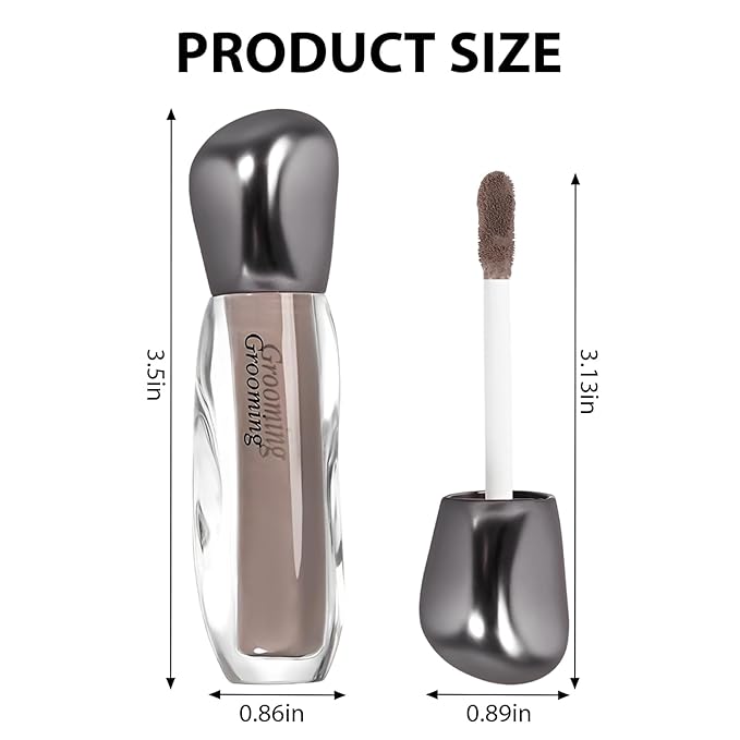 Liquid Bronzer Stick, Liquid Contour Stick for Sculpted Face Makeup, Cream Contour, Lightweight Blendable Matte Finish Makeup, Easy to Sculpt the Face, Non-greasy, Long Lasting 01#Natural Brown