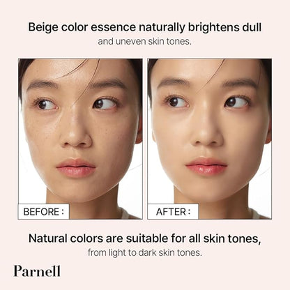 Parnell Cicamanu Serum In Matte Cushion 15g (#21 Fair Ivory) | Lightweight, Long-Lasting Matte Foundation with Skincare Benefits for Smooth, Flawless Skin | K-Beauty