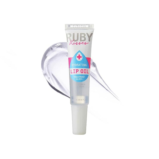 Ruby Kisses Hydrating Lip Oil Clear RLO01 (1 PACK)