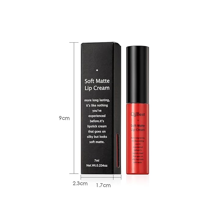 Velvet Matte Liquid Lipstick Makeup Long-Lasting and Waterproof Wear, Non-Stick Cup Lip Gloss,(Purple 619)