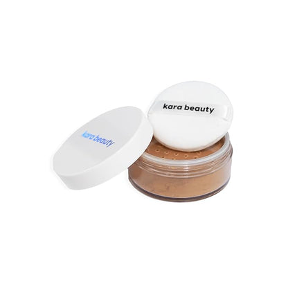 Kara Beauty Essentials Loose Setting Powder Long Lasting Waterproof Powder Hyaluronic Acid & Coconut Oil (Translucent Deep)
