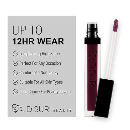 Shimmer Lip Gloss - Non-Sticky Girls Gloss - Long Lasting High Shine - 0.7 FL Oz Gloss for Girls & Women - Cruelty Free - (Napa Valley: S23)
