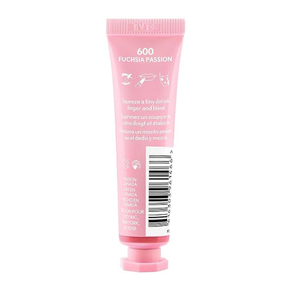 COVERGIRL Clean Fresh Dewy Tint 600 Fuchsia Passion, 3-in-1 Tint, Blendable Color For Eyes, Lips & Cheeks, 0.33 fl oz (Pack of 1)