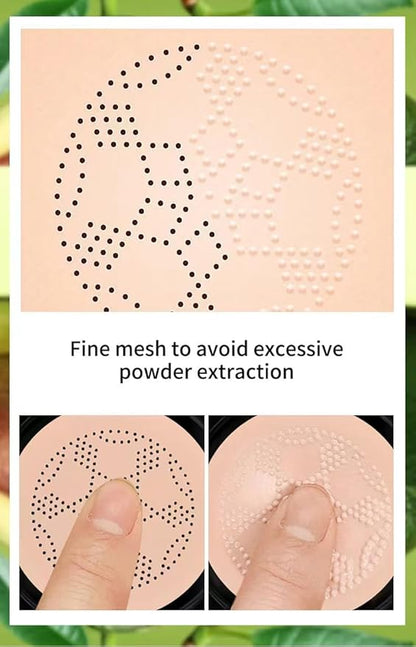 O'CHEAL Mushroom Head Air Cushion BB Cream Foundation Cream for Face Makeup Concealer Cushion for Face Comestics Make Up Cushion Compact Natural