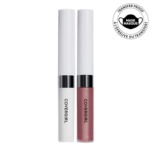 COVERGIRL Outlast All-Day Lip Color With Topcoat, Twilight Coffee