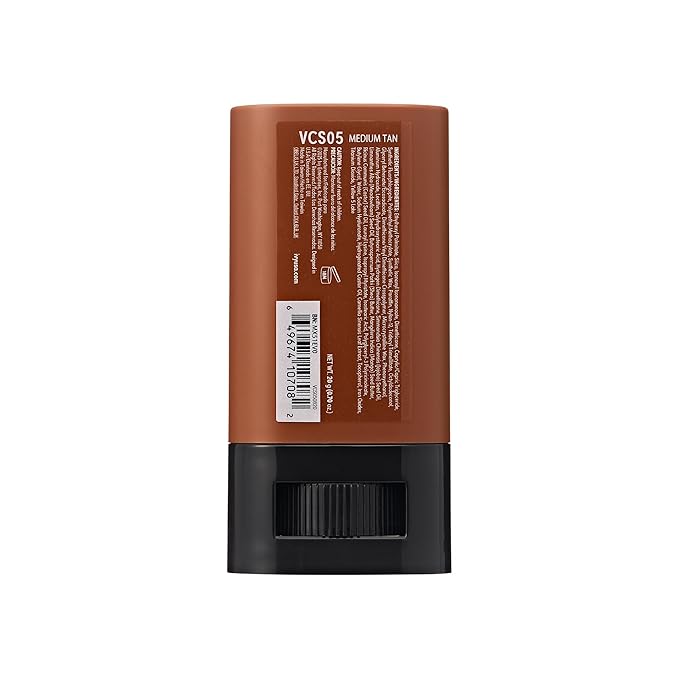 Airy Velvet Contour Stick, Cool Toned Face Sculpting Cream Makeup, Buildable with Lightweight Natural Finish, Hyaluronic Acid & Green Tea Extract (5 Medium Tan, 0.70 Ounce)